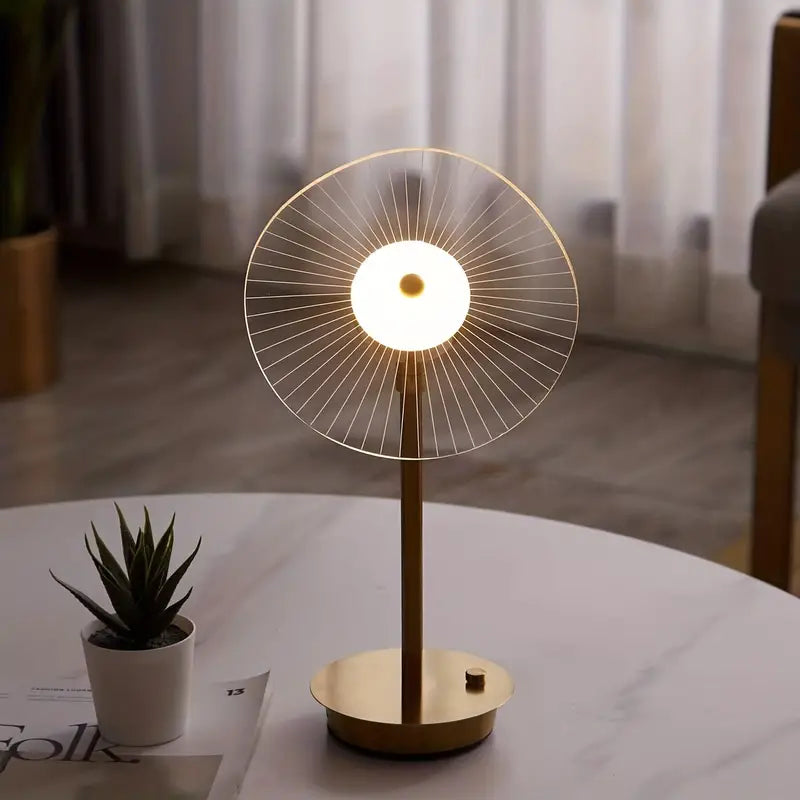 LumiFlux Lampe de Table LED Sans Fil Moderne
