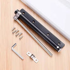 QuietLatch Adjustable Automatic Door Closer | Stainless Steel Soft Close Mechanism