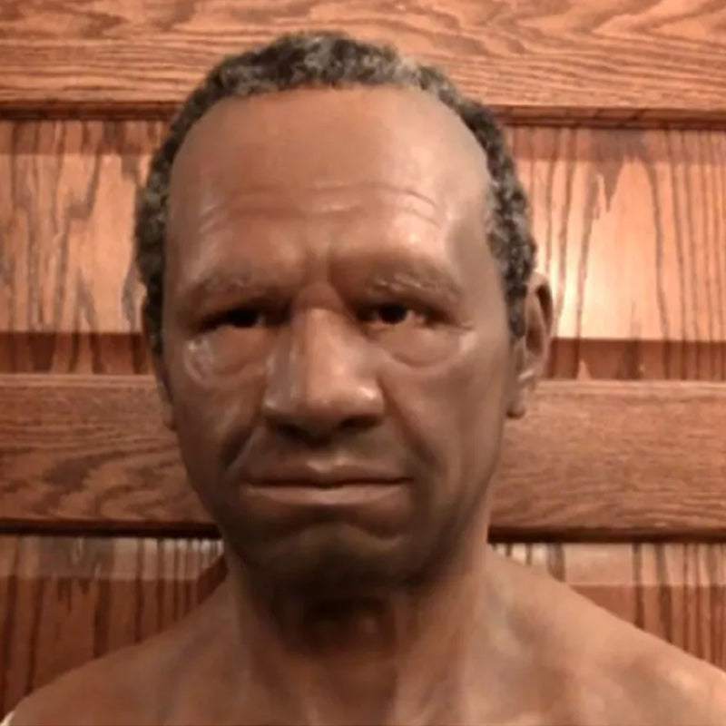 Premium Realistic Latex Transformation Mask with Detailed Beard