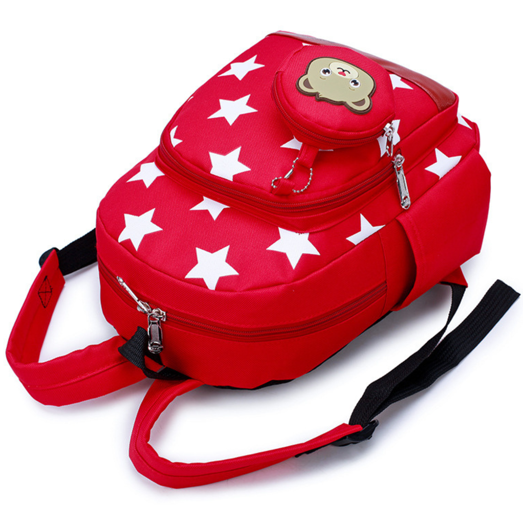 Plush Animal Character Backpack for Kids – Cute Bear Design
