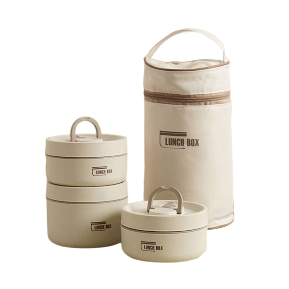ThermalLock Stainless Steel Double-Wall Insulated Food Container with Leak-Resistant Seal