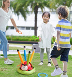 Convertible Ladybug Active Play Station with Skipping Rope, Ring Toss and Stomp Rocket