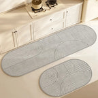 Velmora Tapis de Cuisine Absorbant Antidérapant Moderne