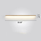 Dimmable Solid Wood LED Wall Light