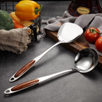Professional Stainless Steel Cooking Utensil Set - 7 Piece Kitchen Tools