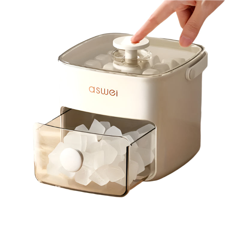 FrostFlow Countertop Ice Maker Machine for Home and Office