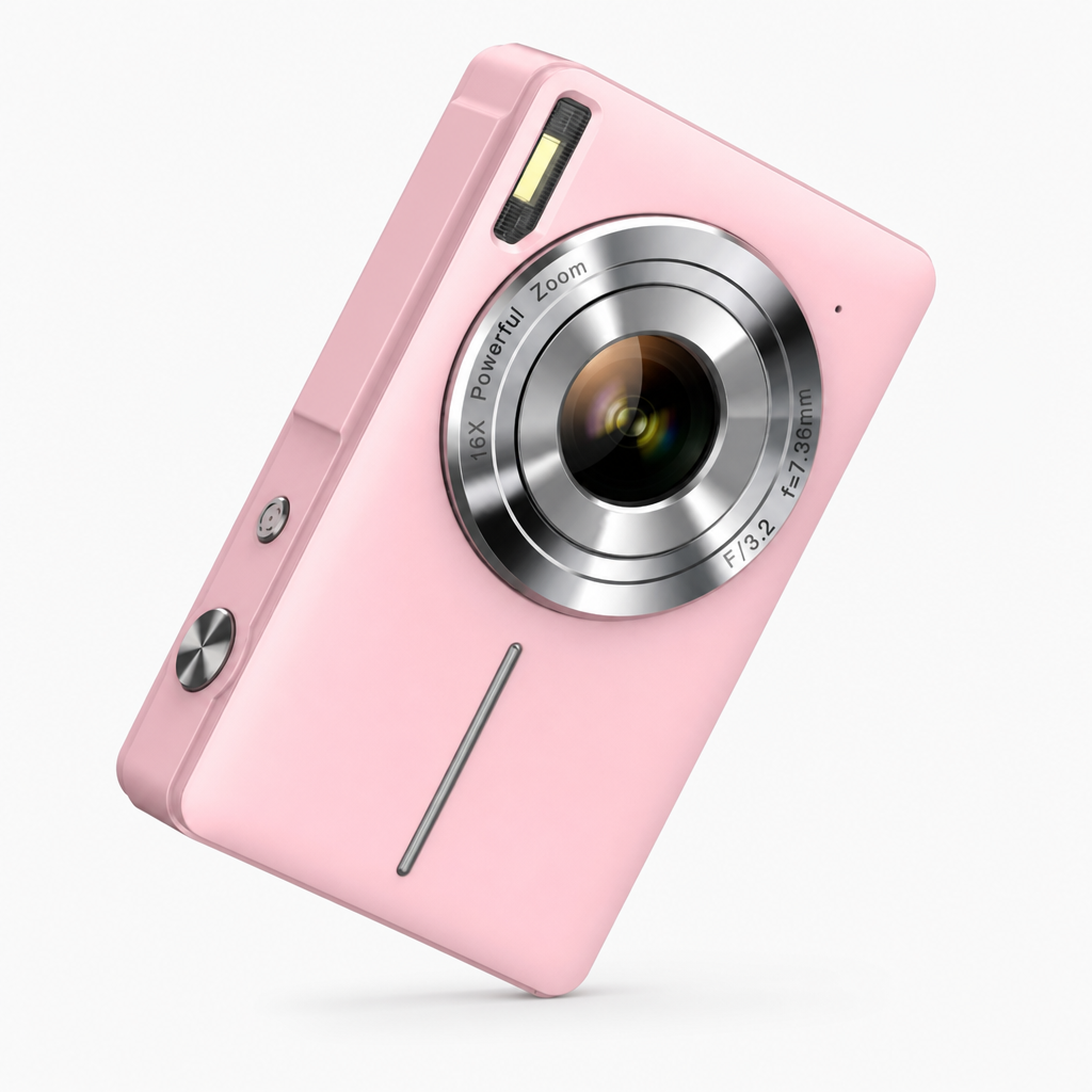 Retro Digital Compact Camera – Vintage-Style Photography for Everyday Use