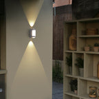 DuoRay Outdoor LED Wall Light Double Beam