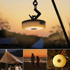 TrailGlow 4-in-1 Retractable Camping Light with 10m String Lights
