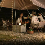TrailGlow 4-in-1 Retractable Camping Light with 10m String Lights