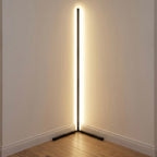 LumiSync RGB LED Dimmable Corner Floor Lamp with Remote