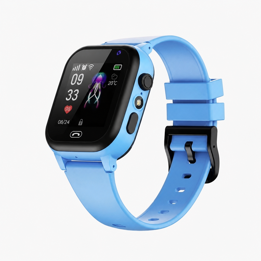 Kids' GPS Smartwatch with Live Tracking and Video Calling – 4G Enabled