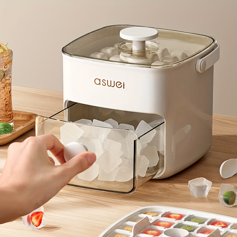 FrostFlow Countertop Ice Maker Machine for Home and Office