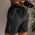 MotionCore Men's Sports Shorts with Zipper Pockets and Drawstring