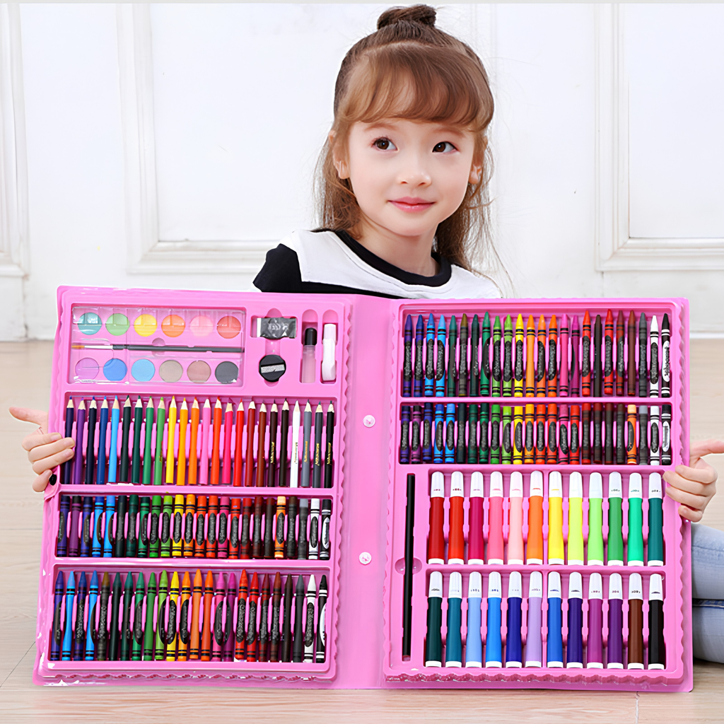 Creative Artist Studio Essentials Kit - Complete Painting & Drawing Supplies