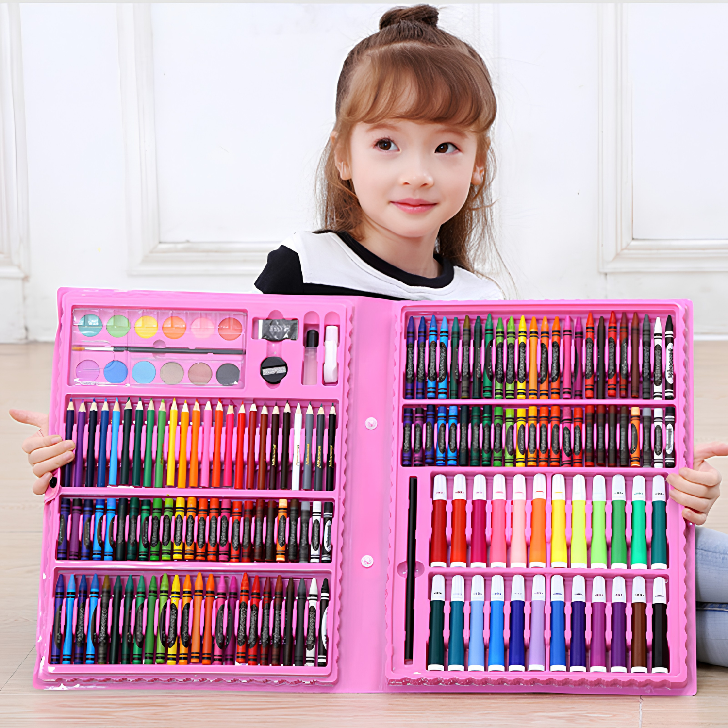 Creative Artist Studio Essentials Kit - Complete Painting & Drawing Supplies