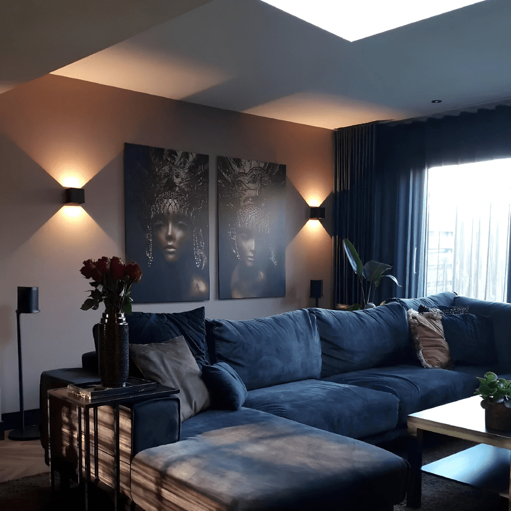 Movo LED Wall Light with Wireless Motion Sensor