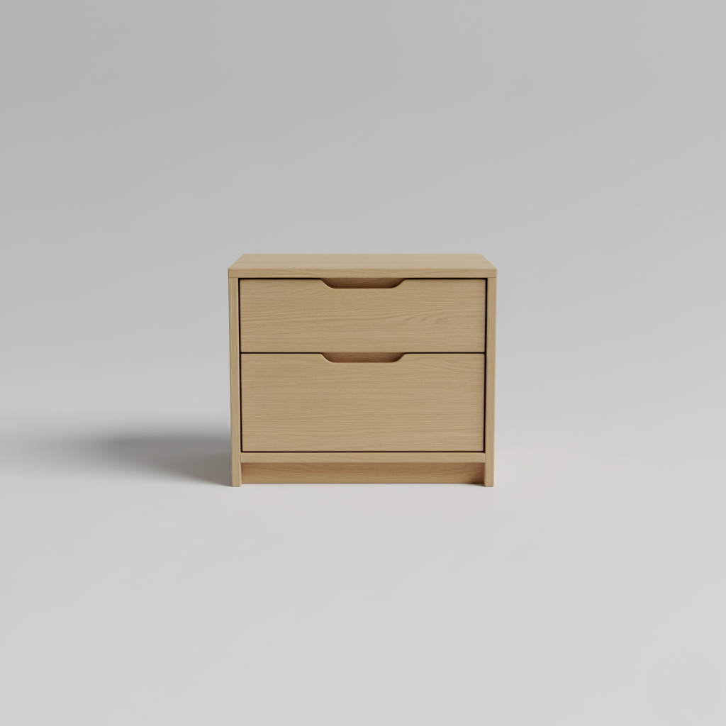 Oak Bedside Table