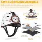 TinyShield Baby Safety Helmet | Soft Protective Crawling & Walking Helmet