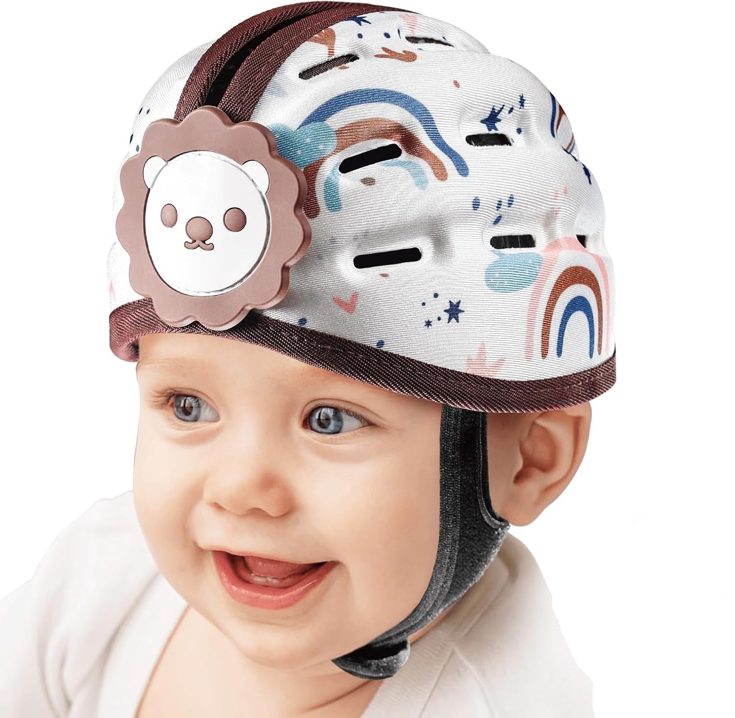 TinyShield Baby Safety Helmet | Soft Protective Crawling & Walking Helmet