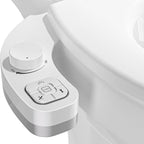 Dual Mode Toilet Bidet Seat Attachment with Adjustable Water Pressure