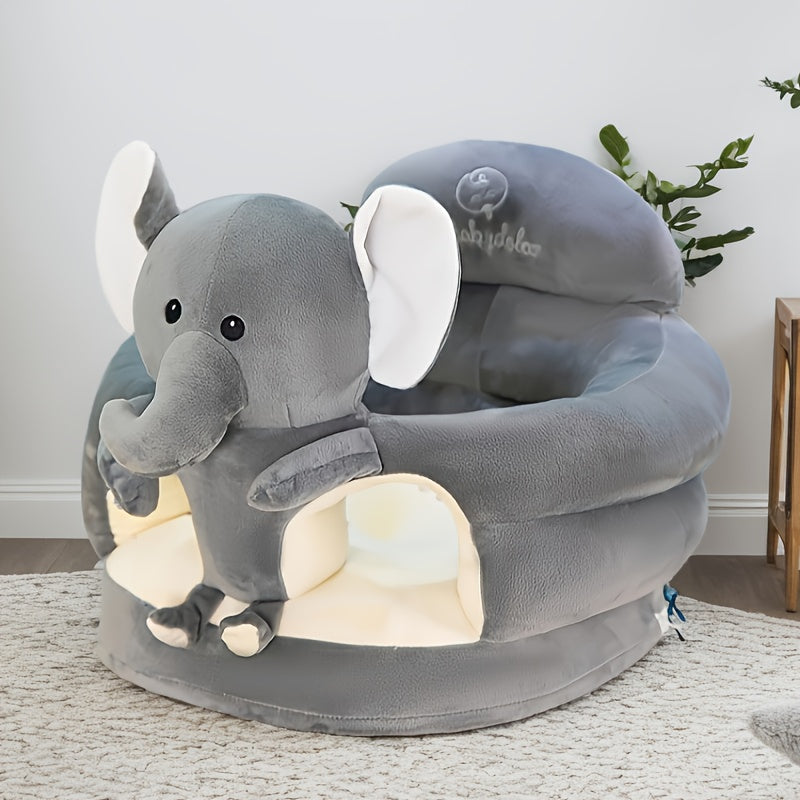 Plush Bird Support Chair for Babies – Soft Sitting & Standing Practice