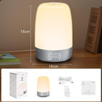 SunAura Sunrise Alarm Clock with Nature Sounds and Night Light