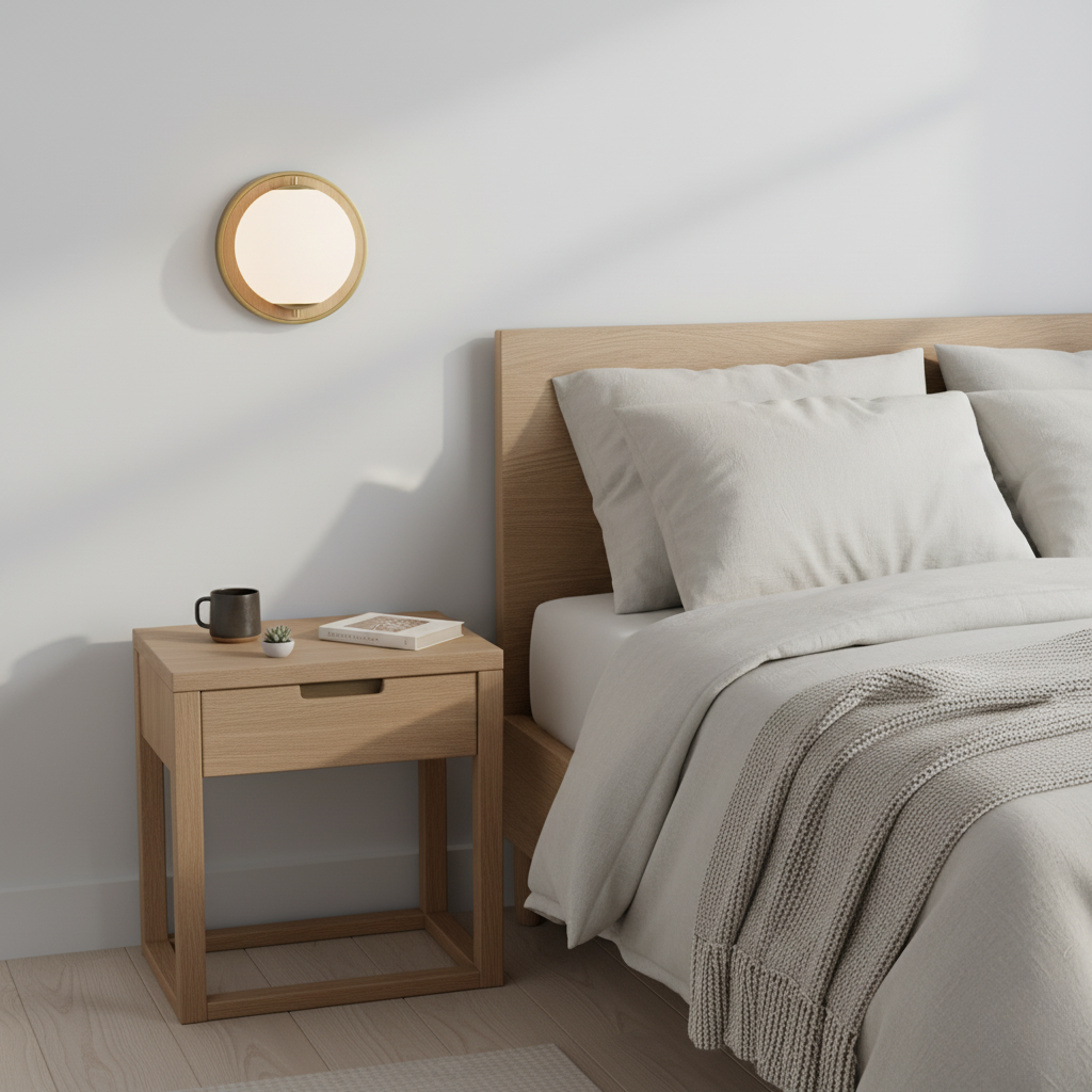 Round Wall Light