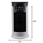 Compact Desktop Evaporative Air Cooler - 6-Speed Portable Unit