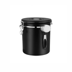 Premium Airtight Coffee Bean Storage Canister with CO2 Valve and Date Tracker
