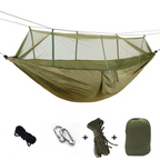 SkyRest Camping Hammock | Lightweight Hammock with Mosquito Net & Rain Tarp