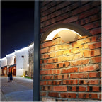 GlowSense LED Outdoor Wall Light with Motion Sensor