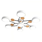 NordLume Modern LED Acrylic Ceiling Light for Living Room and Bedroom