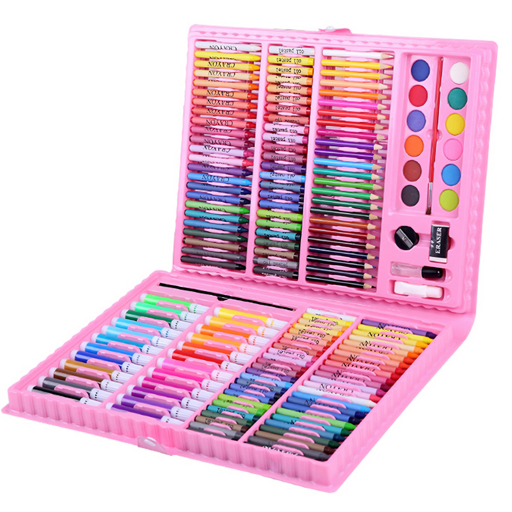 Creative Artist Studio Essentials Kit - Complete Painting & Drawing Supplies