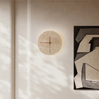 Natural Stone Backlit Wall Clock with LED Ambient Light - 9" or 11.8"