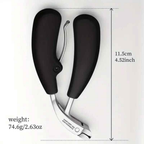 Premium Steel Wide-Jaw Nail Clipper for Men