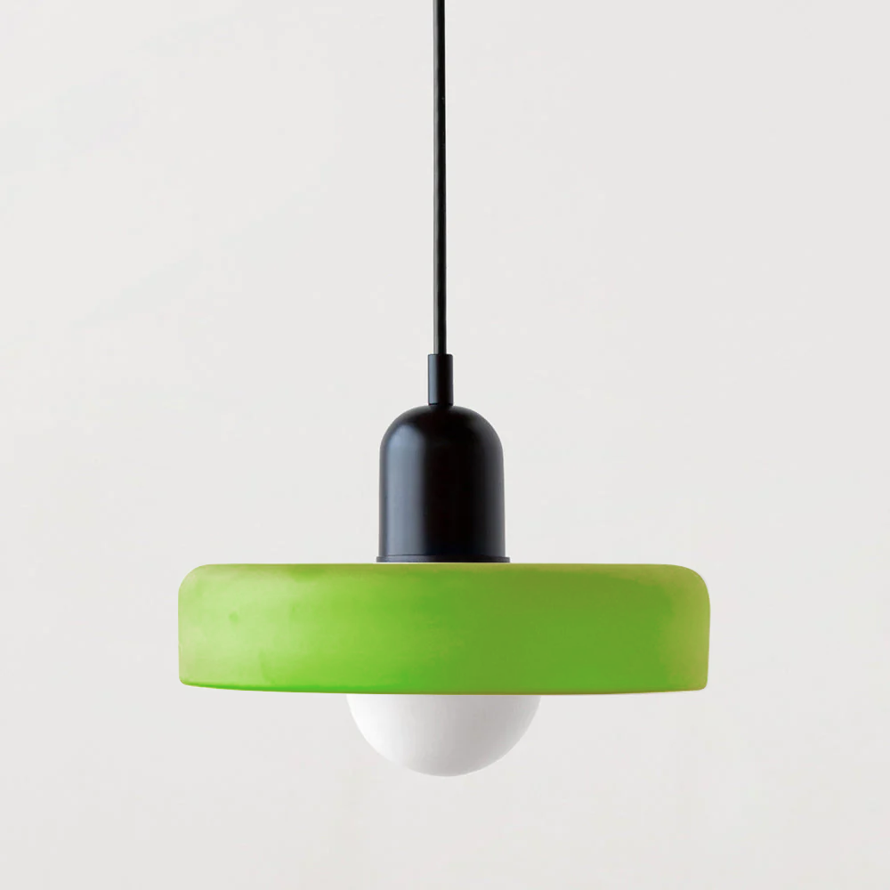 Luméa Bauhaus Suspension in Coloured Glass