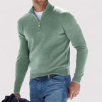 Northvale Half Zip Jumper for Men Lightweight Smart Casual Knitwear