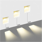 LumenPath Recessed Wall Light | LED Sensor Stairway Guide Lamp