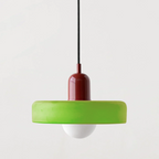 Luméa Bauhaus Suspension in Coloured Glass