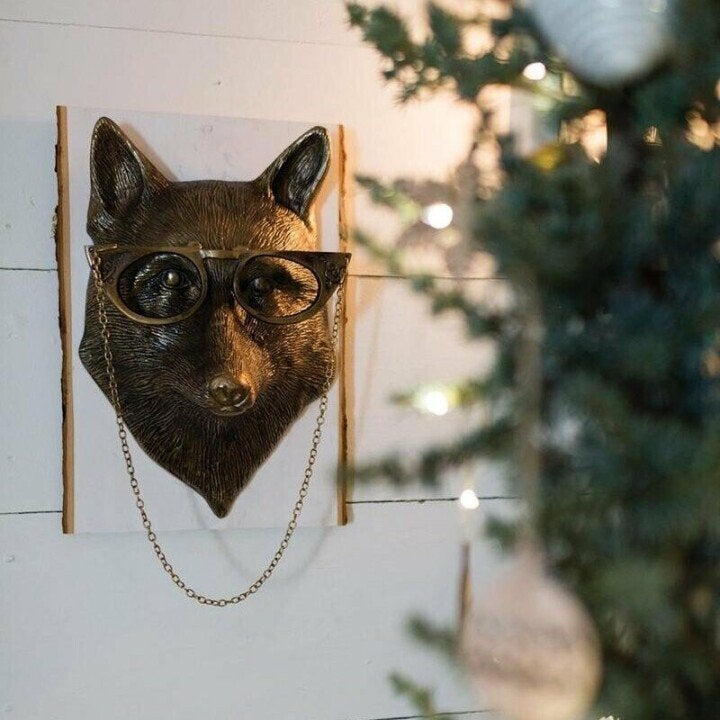 Velmora Décoration Murale Animaux en Résine