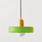 Luméa Suspension Bauhaus en Verre Coloré