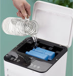 ArcticBreeze Portable Air Cooler Humidifier with Remote Control