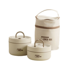 ThermalLock Stainless Steel Double-Wall Insulated Food Container with Leak-Resistant Seal