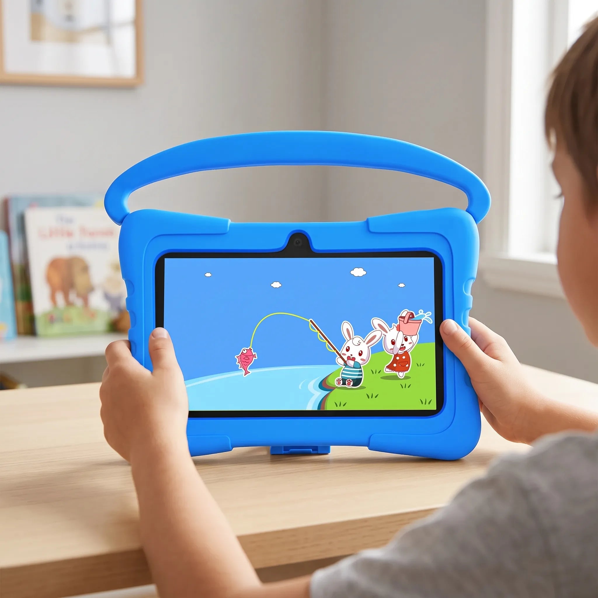 Junior Explorer 7-Inch Kids Tablet with Protective Case and Parental Controls