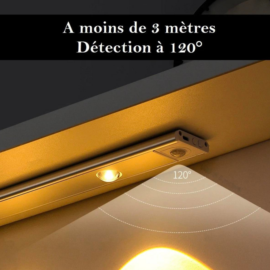 LumiSense Wireless LED Lamp with Motion Sensor