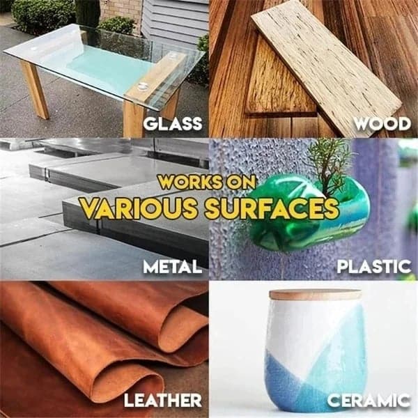 Universal Instant Bonding Adhesive - Multi-Material Super Glue