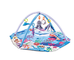 TinyBloom 8 in 1 Baby Activity Play Mat with Removable Sensory Toys