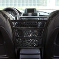 Dual-Pocket Car Seat Storage Organizer with Mesh Design