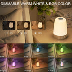 SunAura Sunrise Alarm Clock with Nature Sounds and Night Light